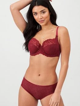 Image of Panache Envy Brief - Rosewood, Rosewood, Size 12, Women