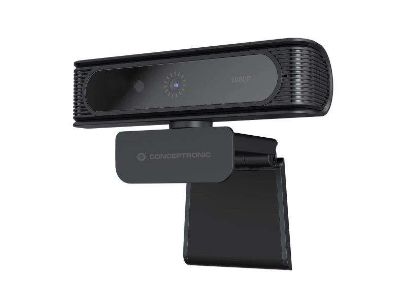 Image of Conceptronic AMDIS09B 1080p Windows Hello Face Recognition Webcam