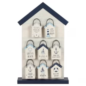 Image of Harbour Beach Hut Mini Sign [Display]