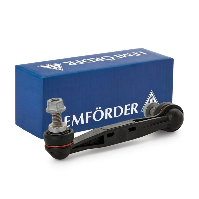 Image of LEMFORDER 36164 01 Anti-roll bar link Rear Axle Right Plastic Link Stabiliser (3229)