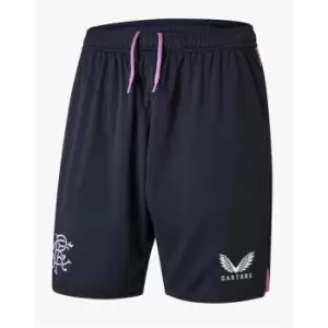Image of Castore Rangers Third Shorts 2021 2022 - Black
