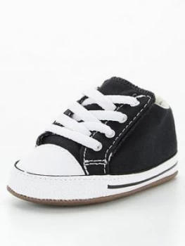 Image of Converse Chuck Taylor All Star Cribster Canvas Trainers - Black/White