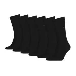 Image of Tommy Bodywear Socks 6 Pack Mens - Black