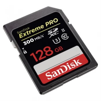 Image of SanDisk Extreme PRO 128GB SDHC Memory Card