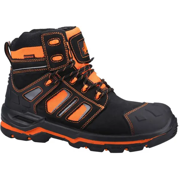 Image of Amblers Safety Mens Radiant Leather Safety Boots UK Size 11 (EU 46) Orange AMB351-Orange-11