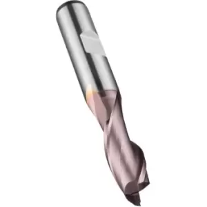 Image of C139 4.00MM HSS-E-PM 2 Flute Flatted Shank Slot Drill - TiCN Coated DIN 844 K