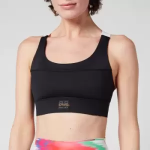 Image of P.E Nation Womens Break Out Sports Bra - Black - M