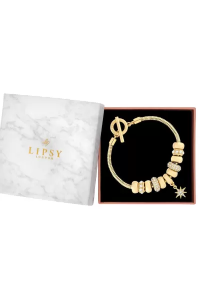 Image of Gold Celestial Charm Bracelet - Gift Boxed