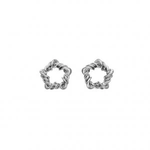 Image of Hot Diamonds Sterling Silver Vine Star Earrings