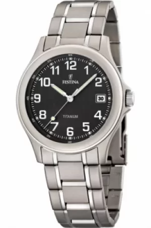 Image of Mens Festina Titanium Watch F16458/3