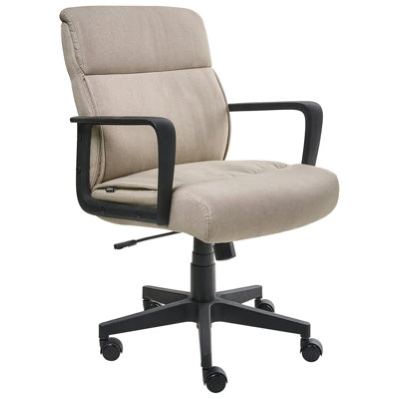 Image of Beliani Office Chair Byron Fabric Beige