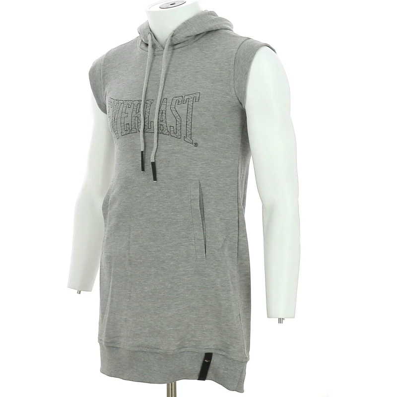 Image of Everlast Yokote Hooded Dress Womens - Grey Grey 8
