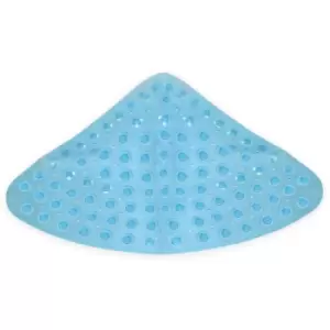 Image of Corner Shower Mat Blue Pukkr