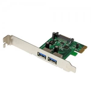 Image of 2 Port PCIe USB3 Card Adapter with UASP