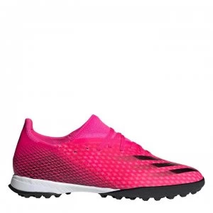 Image of adidas adidas X Ghosted.3 Football Trainers Turf - ShockPink/Orang