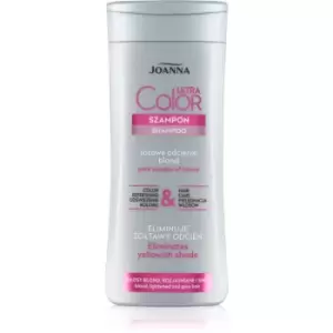 Image of Joanna Ultra Color Pink Hair Shampoo Eliminate Yellow Shade