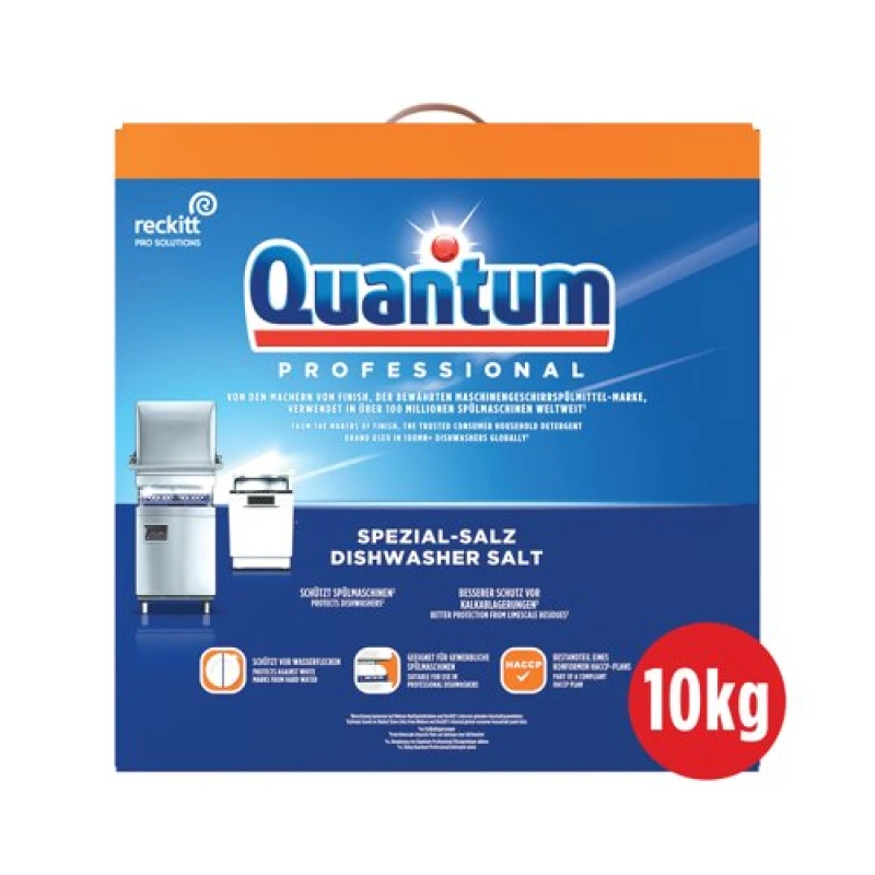Image of Finish Quantum Professional Dishwasher Salt 10KG 3304119