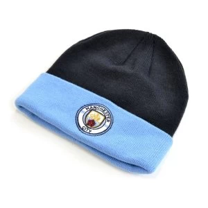 Image of Man City Monroe Cuff Hat Navy Sky