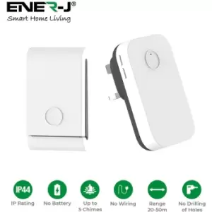 Image of Ener-J Wireless Kinetic Doorbell and Chime
