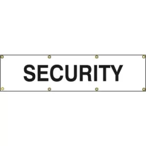 Image of Security - Ban (1200 x 300mm)