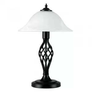 Image of Memphis Black Barley Twist Table Lamp
