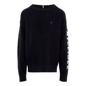 Image of Tommy Hilfiger Monotype Sweater - Blue