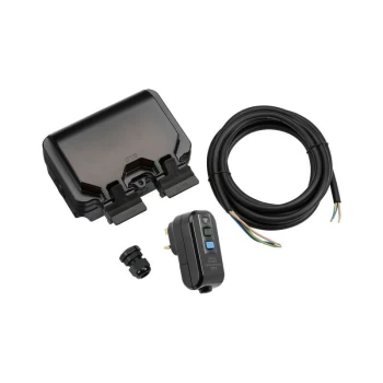Image of IP66 2G RCD Outdoor Socket Kit - Knightsbridge