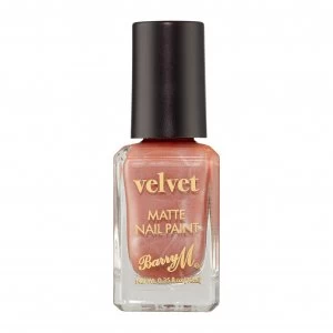 Image of Barry M Velvet Nail Paint - Plush Blush, Peach