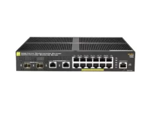 Image of HP Enterprise Aruba 2930F 12G PoE+ 2G/2SFP+ Managed...