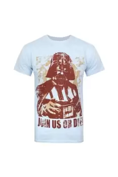 Image of Official Join Us Or Die Darth Vader T-Shirt