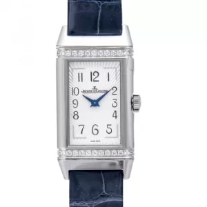 Image of Reverso One Quartz White Dial Ladies Diamonds Watch