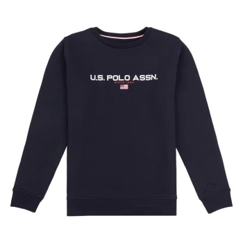 Image of US Polo Assn Sport Crew Neck Sweatshirt - Blue