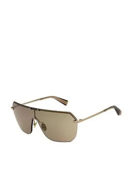 Image of Allsaints All Saints Gold Wide Lens Sunglass Gold VWR89 Unisex