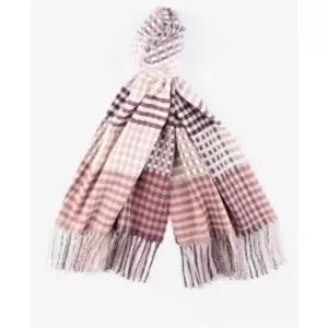 Image of Barbour Bryony Check Scarf - Purple