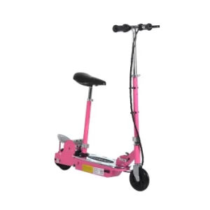 Image of HOMCOM Pink 120W Electric Scooter
