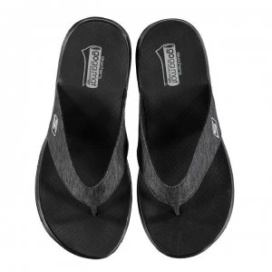 Image of Skechers On The Go Flow Womens Flip Flops - Black