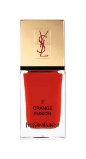 Image of Yves Saint Laurent La Laque Couture Nail Color Orange Fusion 2