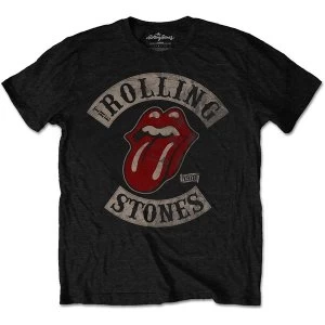 Image of The Rolling Stones - Tour 1978 Unisex Medium T-Shirt - Black