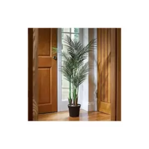 Image of Pheonix Palm Plant Faux Realistic House Plants Ornamental Potted Plant Indoor Low Maintenance