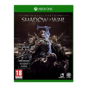 Image of Middle Earth Shadow of War Xbox One Game