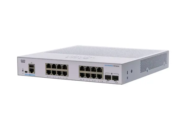 Image of Cisco Cisco Business CBS350-16T-2G Managed Switch 16 Port GE 2x1G SFP Limited Lifetime Protection (CBS350-16T-2G) CBS350-16T-2G-UK