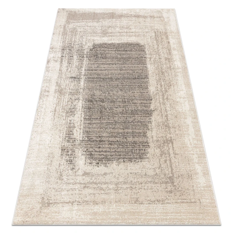 Image of RugsX Carpet Fusion 8256 Cream / Beige - Frame, Vintage, Modern, Abstract 160X220 Cm