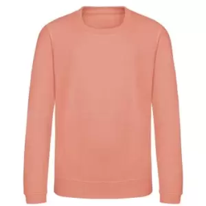 Image of AWDis Just Hoods Childrens/Kids Sweatshirt (12-13 Years) (Dusty Pink)