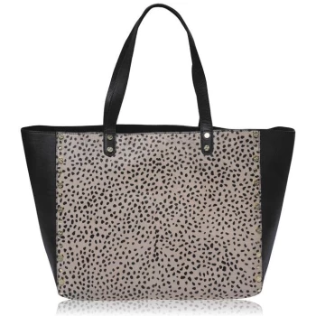 Image of Biba Louis Stud Unlined Tote - Animal