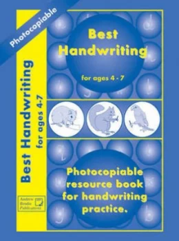 Image of Best Handwriting for Ages 4-7 by Andrew Brodie Paperback