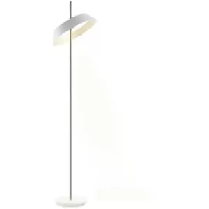 Image of Schuller Vertigo LED Integrated Floor Lamp White, Silver 3000K 2160Lm