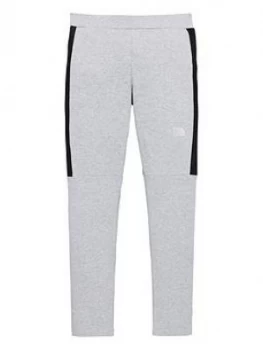 Image of The North Face Girls Mesh Detail Hybrid Leggings - Grey Heather