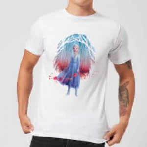 Image of Frozen 2 Find The Way Colour Mens T-Shirt - White - S
