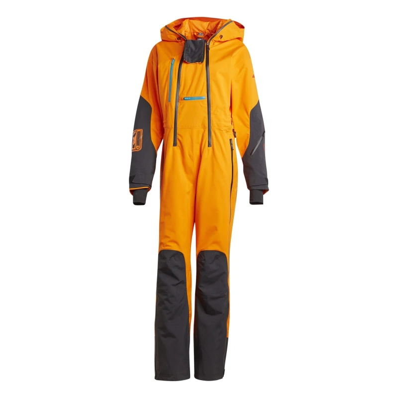 Image of adidas Womens Ski Suits Unity Orange female 10 (S)