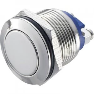 Image of TRU COMPONENTS GQ 19F N Tamper proof pushbutton 48 Vdc 2 A 1 x OffOn IP65 momentary